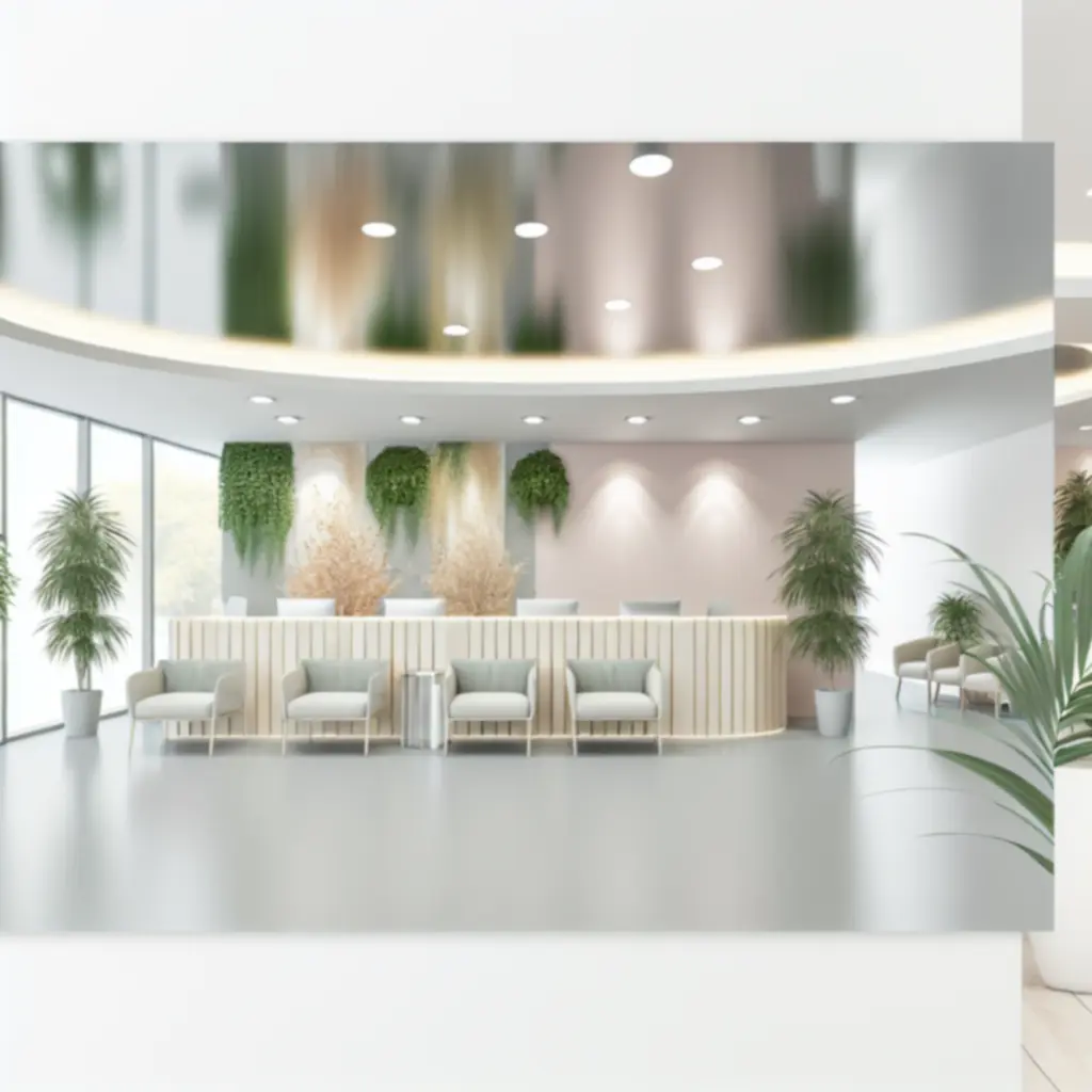 Nowoczesne i eleganckie biuro obsługi klienta Beautycosma