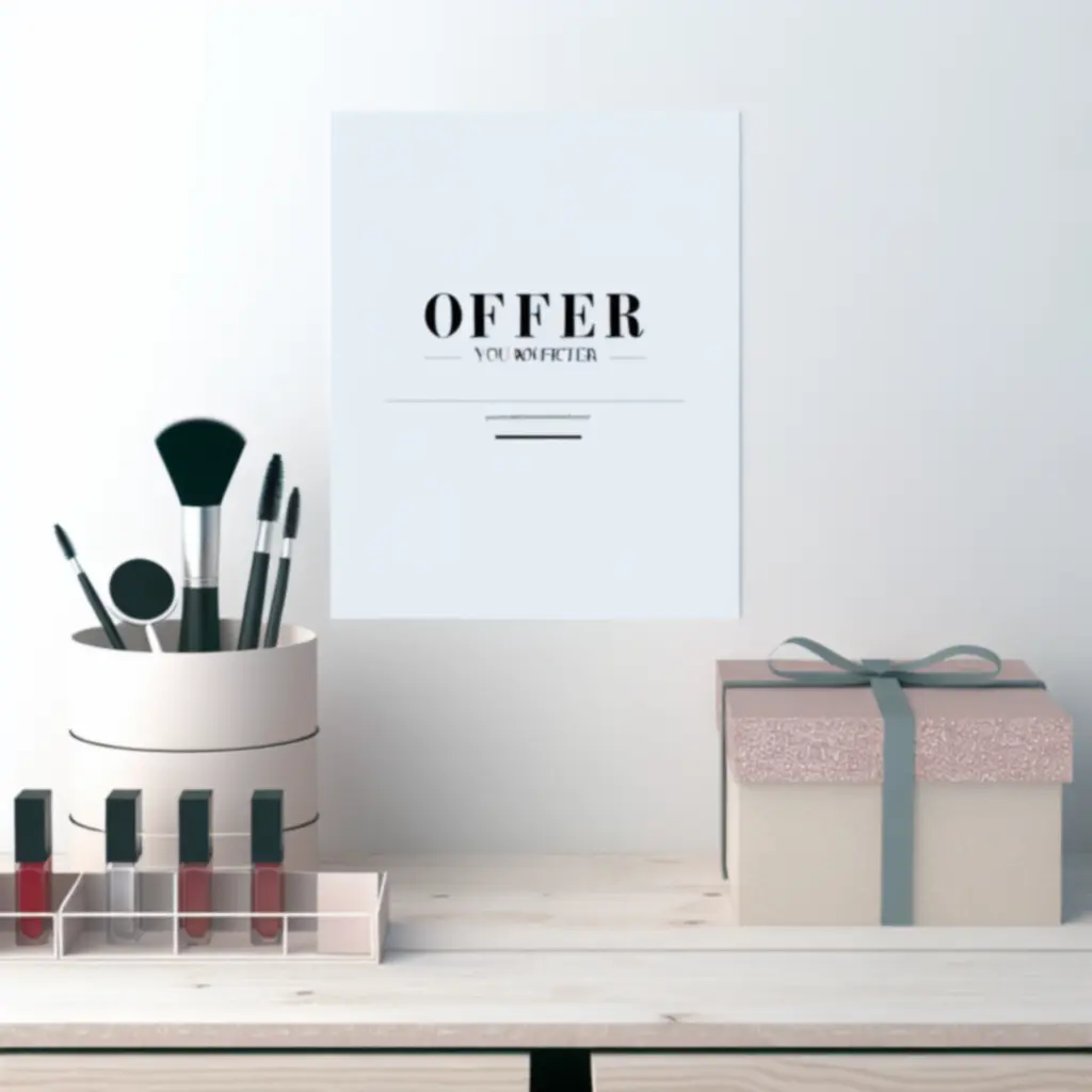 Zestaw organizerów kosmetycznych objętych promocją w sklepie Beautycosma